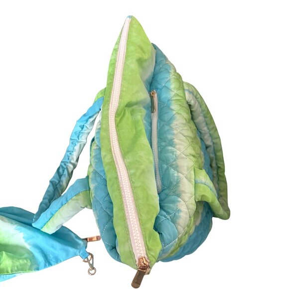 Jill & Ally Tie-Dye Quilted Tote Bag & Pouch Set - Picture 8 of 10